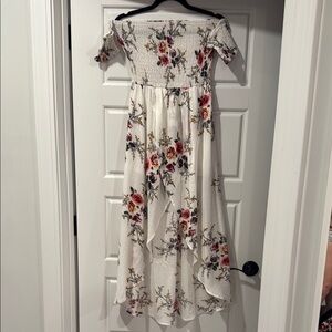 Floral Off-Shoulder Dress
